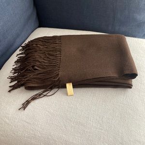 Nordstrom cashmere Brown scarf
